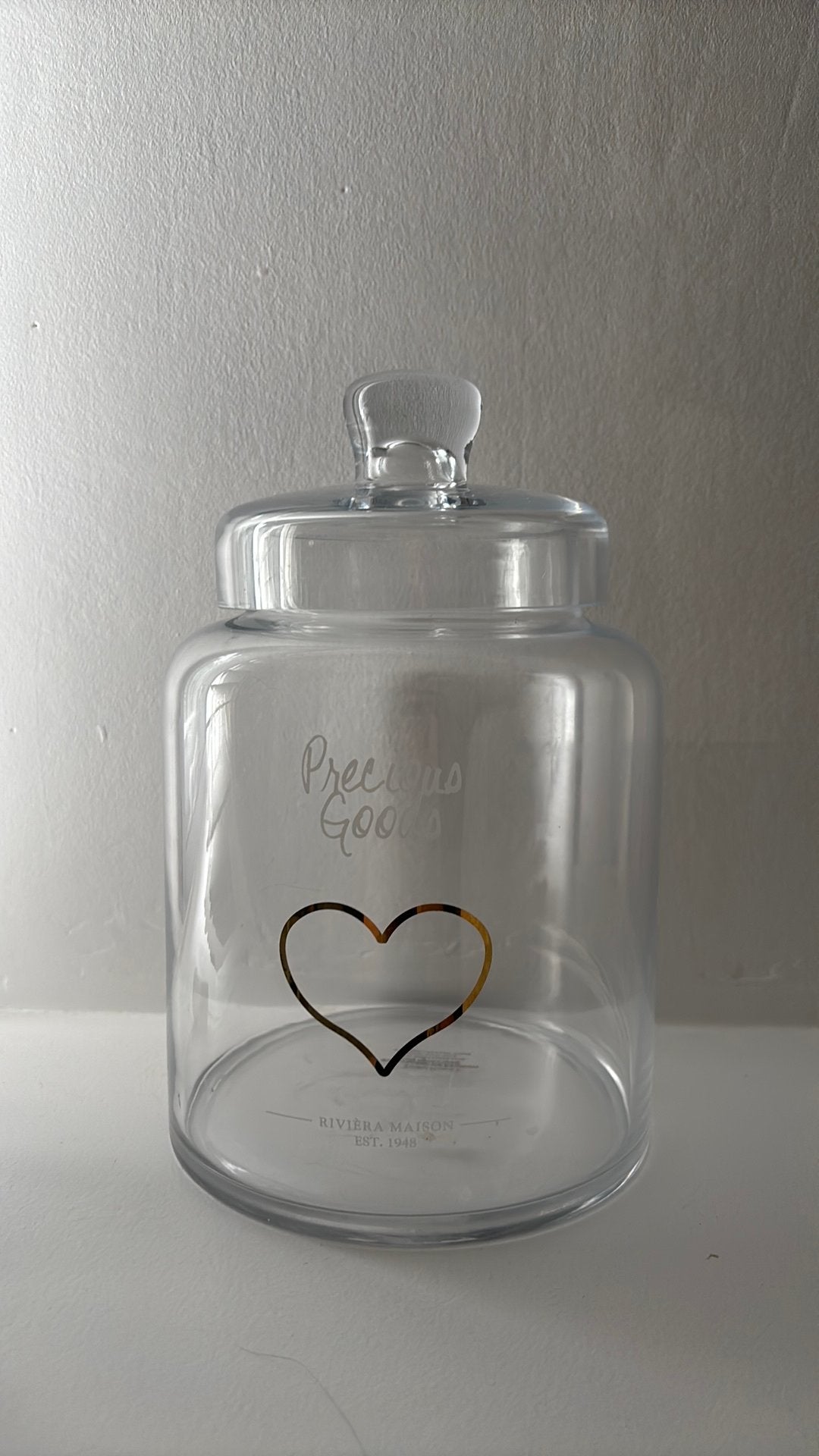 Riviera maison glaze pot, Huis en Inrichting, Woonaccessoires | Stolpen, Ophalen of Verzenden, Zo goed als nieuw
