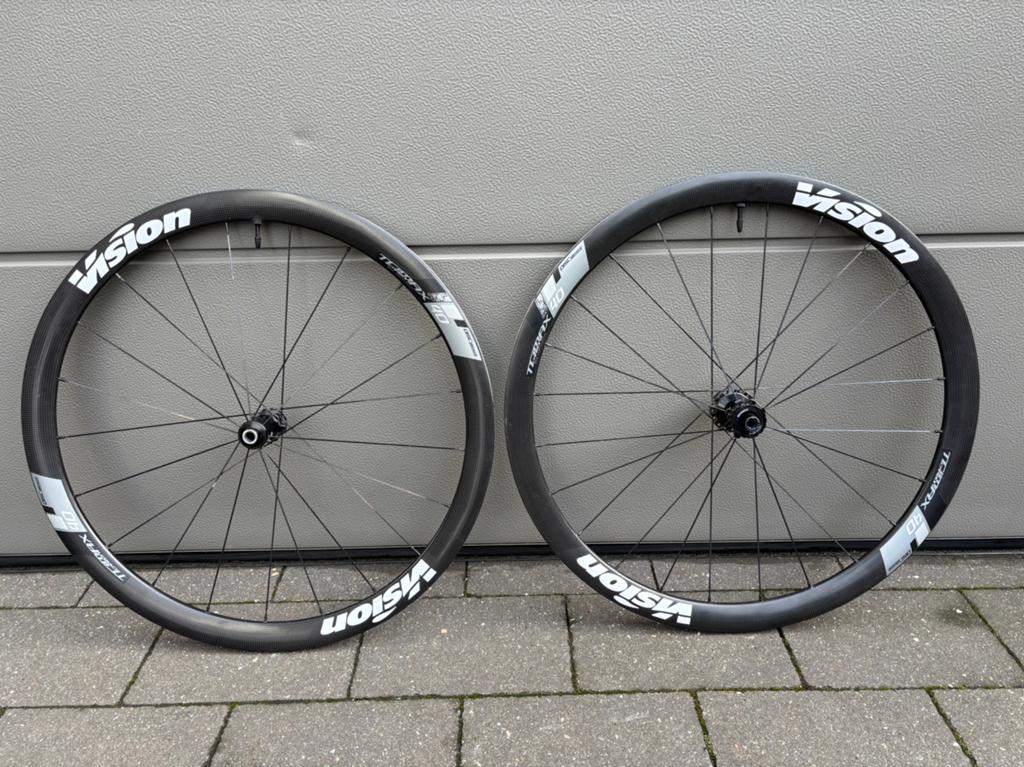 Vision Trimax Disc 40mm (HG Body) 10,11,12 speed, Wiel, Ophalen of Verzenden, Zo goed als nieuw, Racefiets