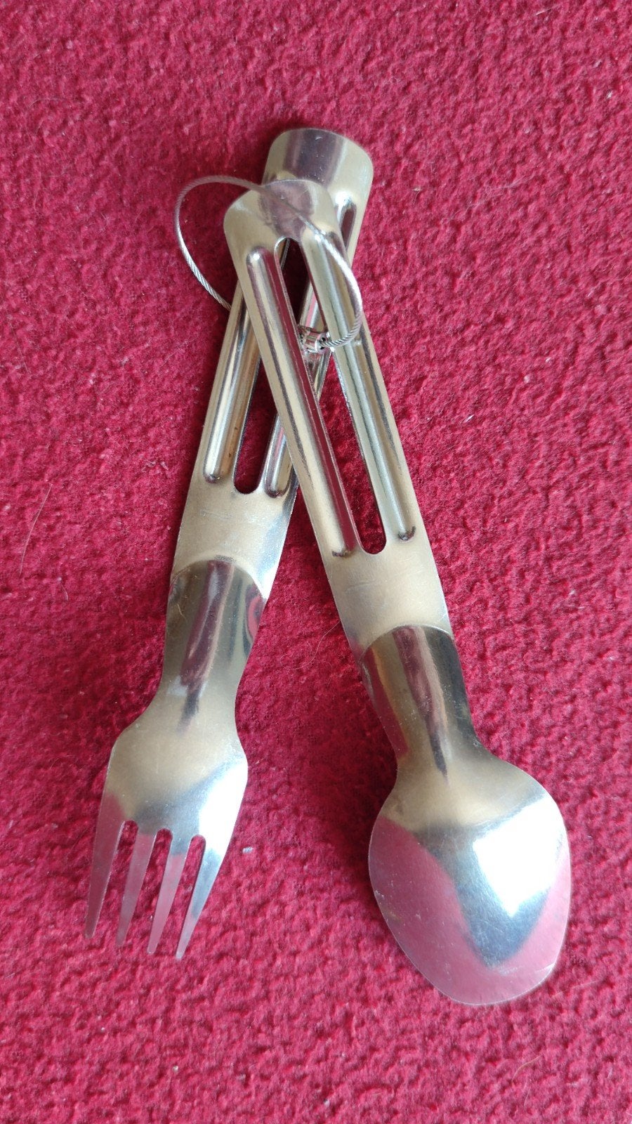 NIEUW Snow Peak SCT-005 Titanium Bestekset II - lichtgewicht, Ophalen of Verzenden