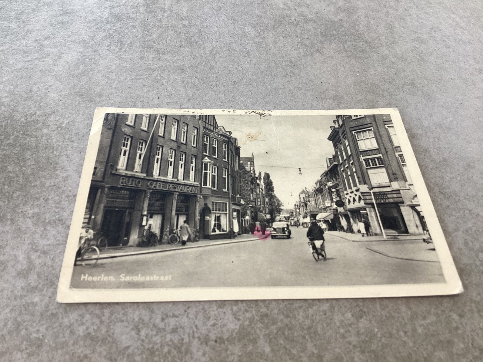 Heerlen.      Saroleastraat   1954, Ophalen of Verzenden, 1940 tot 1960, Limburg