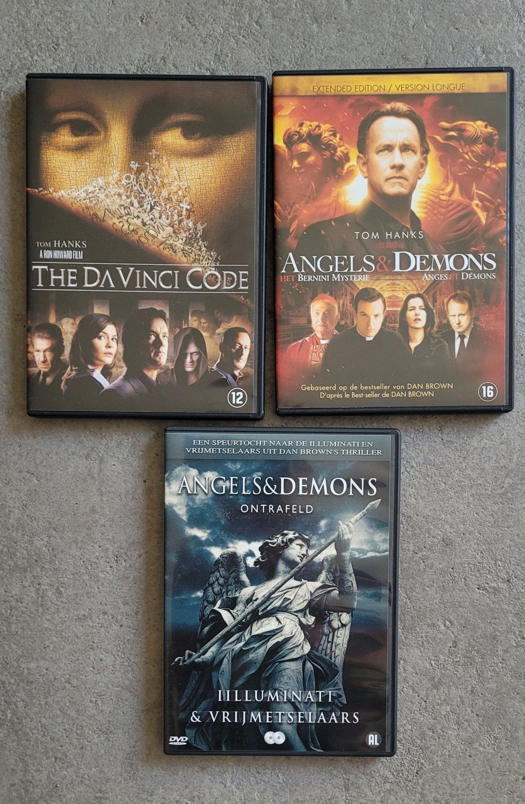 Te koop dvd 'da vinci code'  en 'angels en demons' en docume, Cd's en Dvd's, Dvd's | Science Fiction en Fantasy, Vanaf 12 jaar