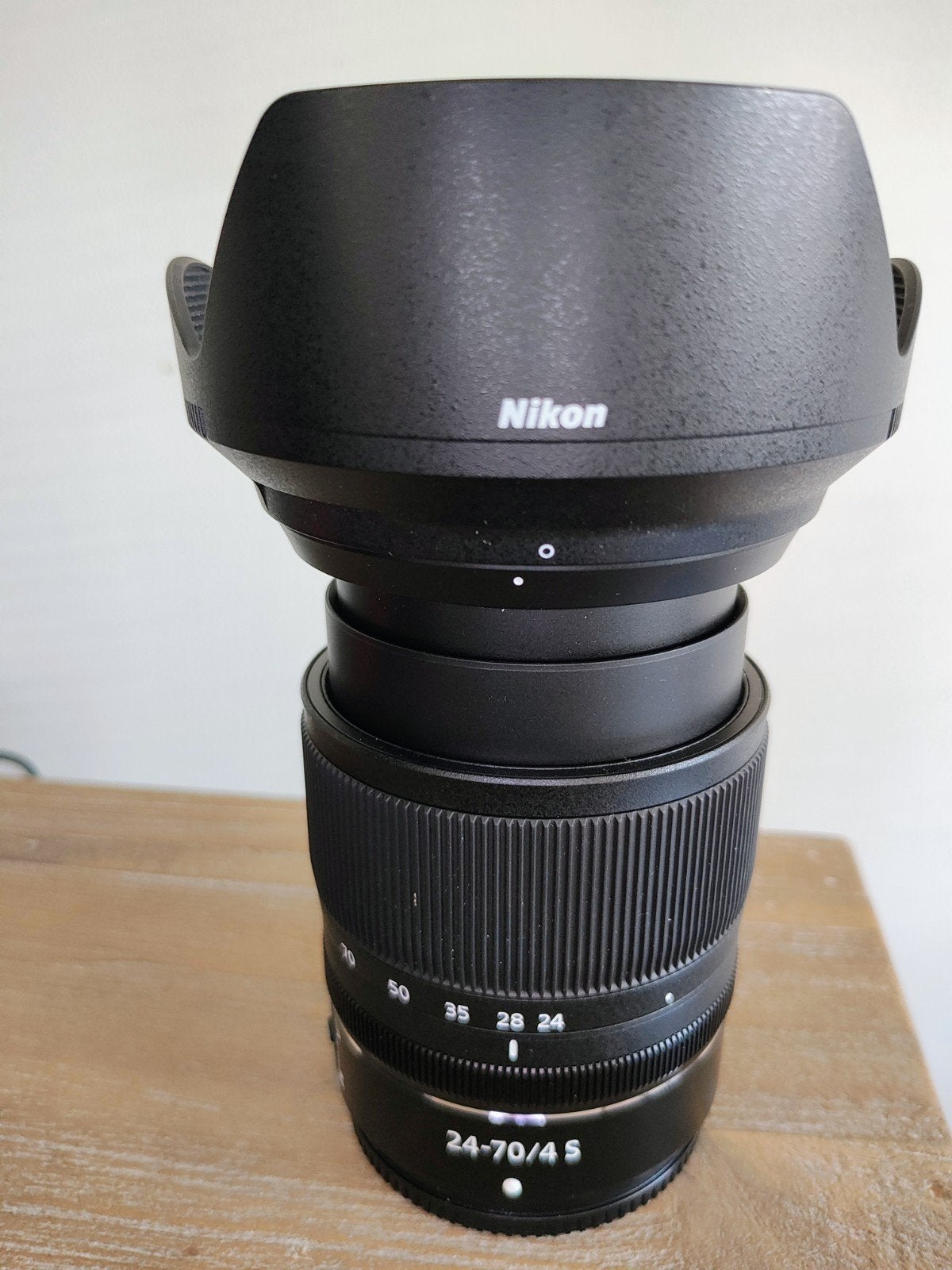 Nikon Z 24-70mm f/4 S lens - Zo goed als nieuw, Audio, Tv en Foto, Fotografie | Lenzen en Objectieven, Ophalen of Verzenden, Zo goed als nieuw
