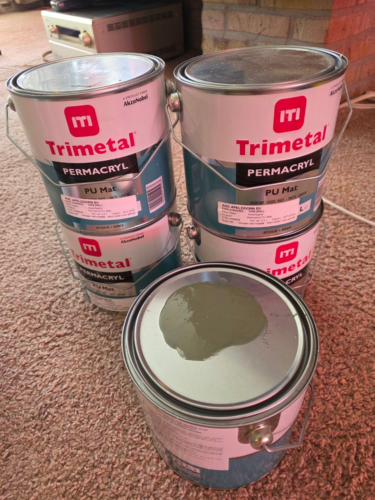 Trimetal Permacryl Verf en Multiprimer - Diverse Kleuren, Doe-het-zelf en Verbouw, Verf, Beits en Lak, Ophalen, Nieuw