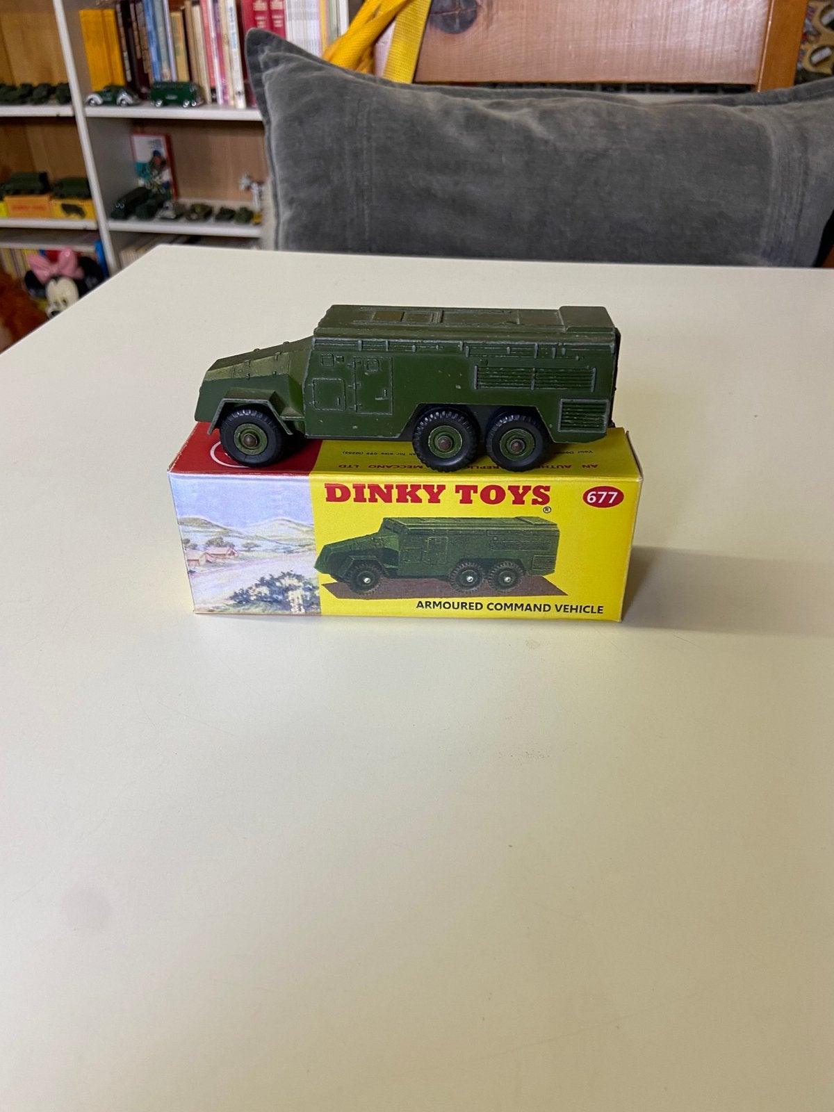 Dinky militair 677, Ophalen of Verzenden, Zo goed als nieuw, Auto, Dinky Toys