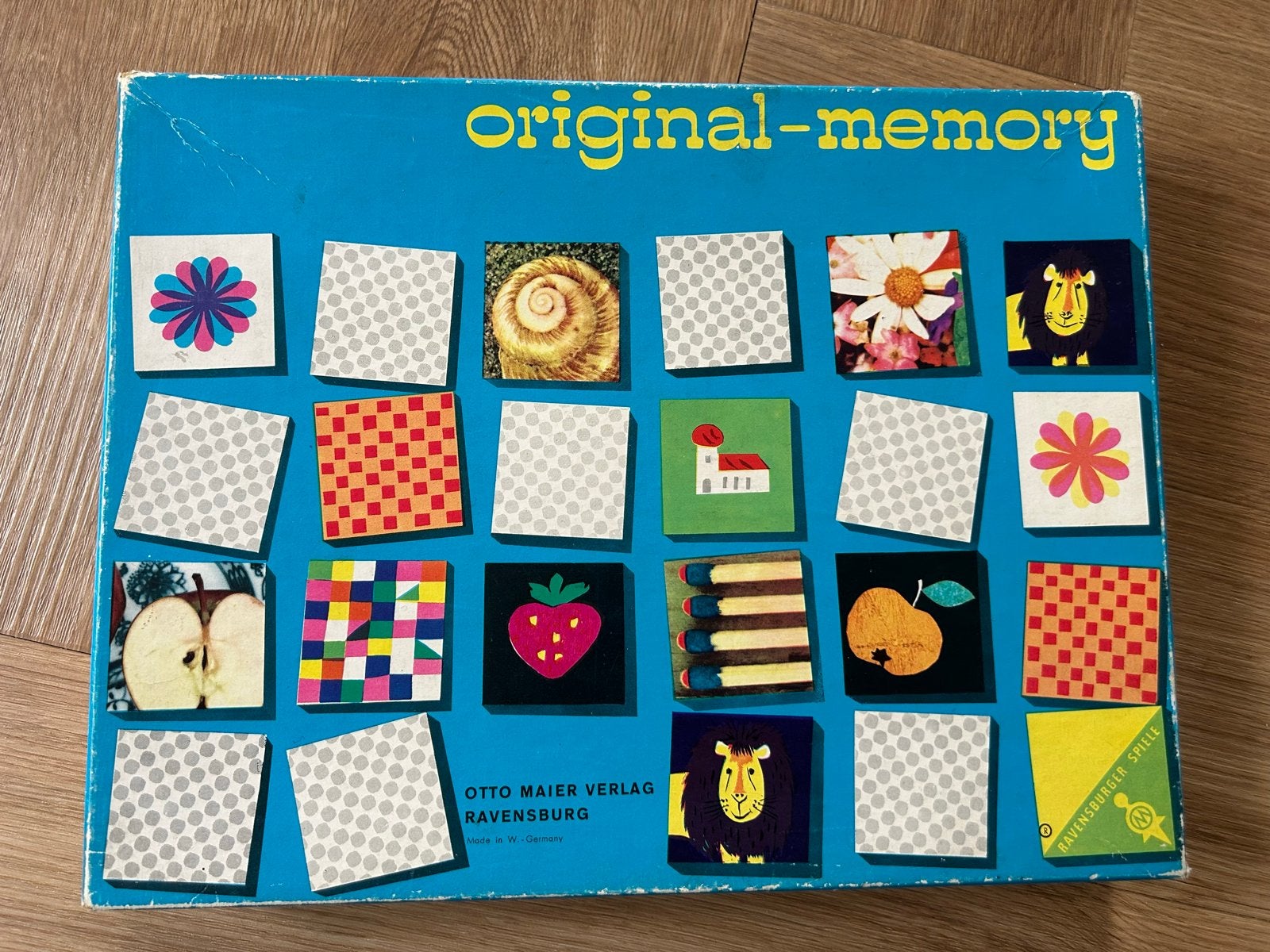 Original-Memory spel Otto Maier Verlag Ravensburg, Een of twee spelers, Ophalen, Gebruikt