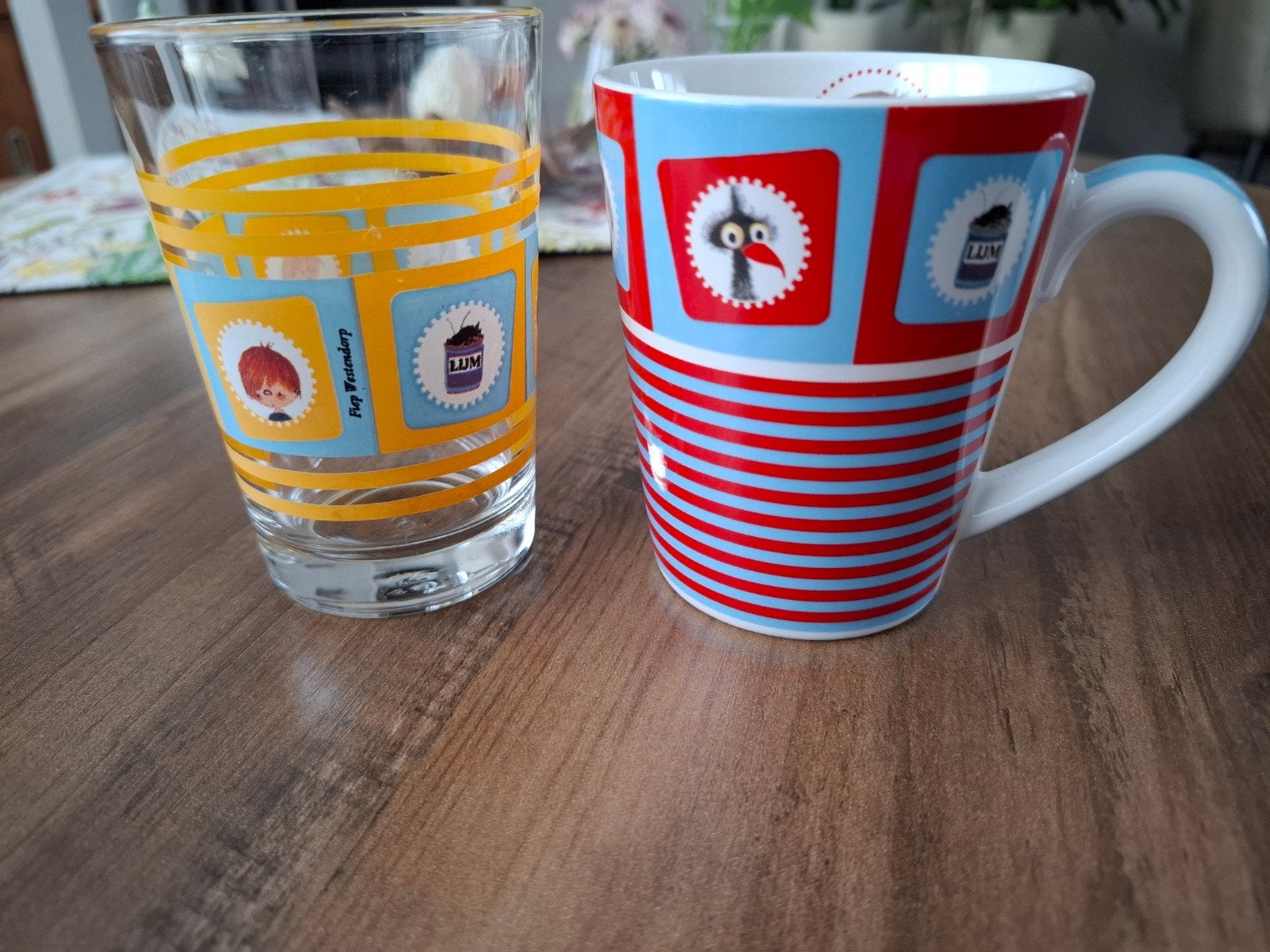 Fiep Westendorp Mok en Glas, Ophalen of Verzenden, Overige stijlen, Kop(pen) en/of Schotel(s), Glas