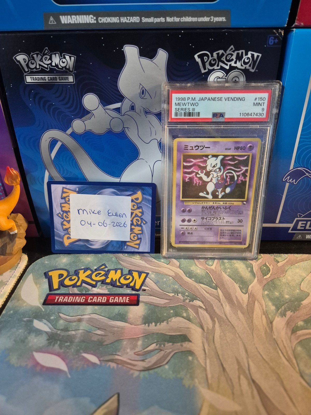 Mewtwo Vending Series PSA 9, Ophalen of Verzenden