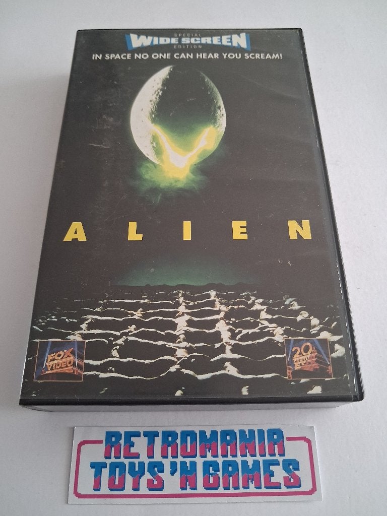 vhs horror - alien, Alle leeftijden, Verzenden, Zo goed als nieuw, Komedie