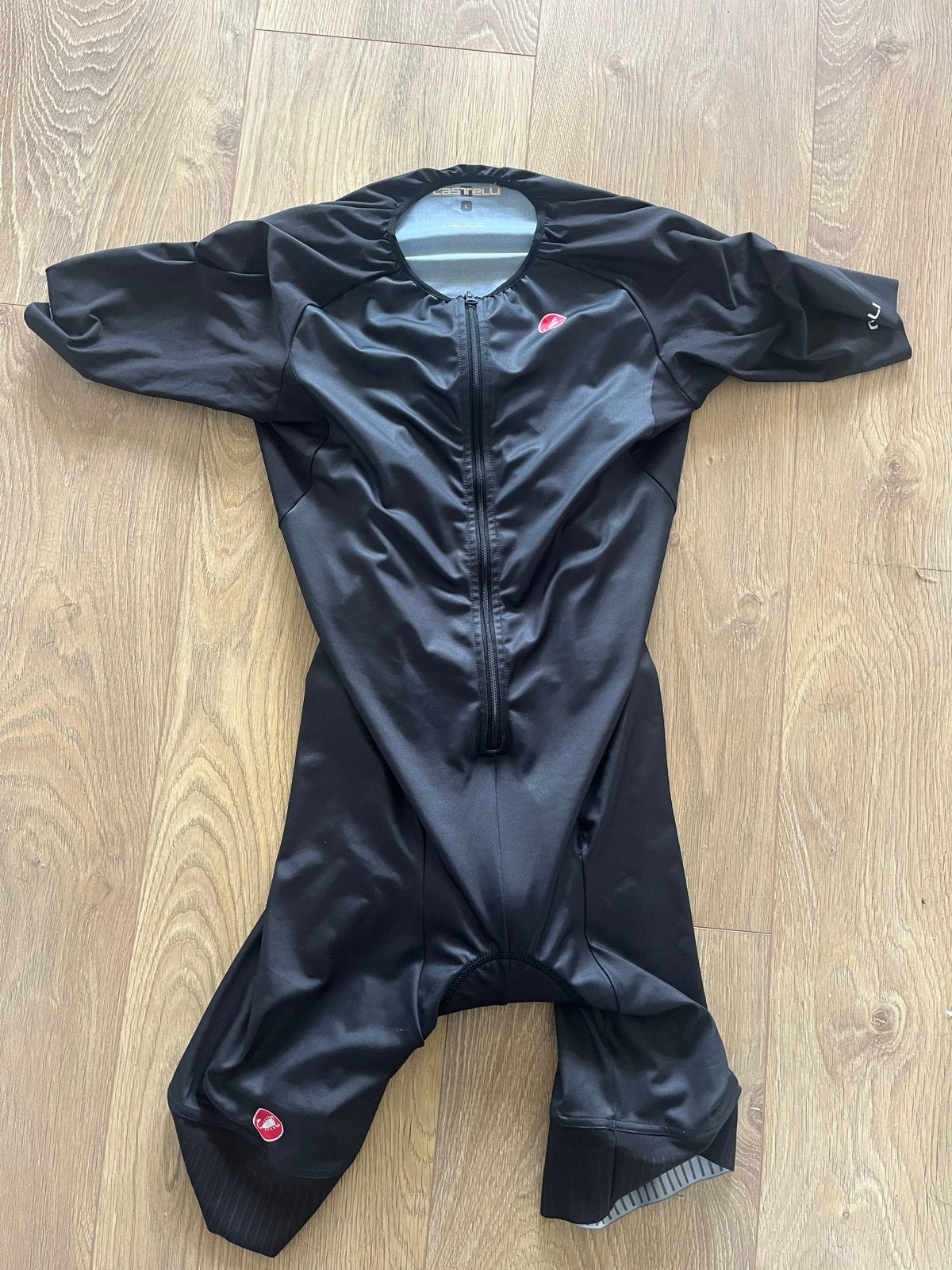 Castelli Triatlonpak Triathlon Suit - Maat L / Size L, Ophalen, Maat 52/54 (L), Zwart, Zo goed als nieuw