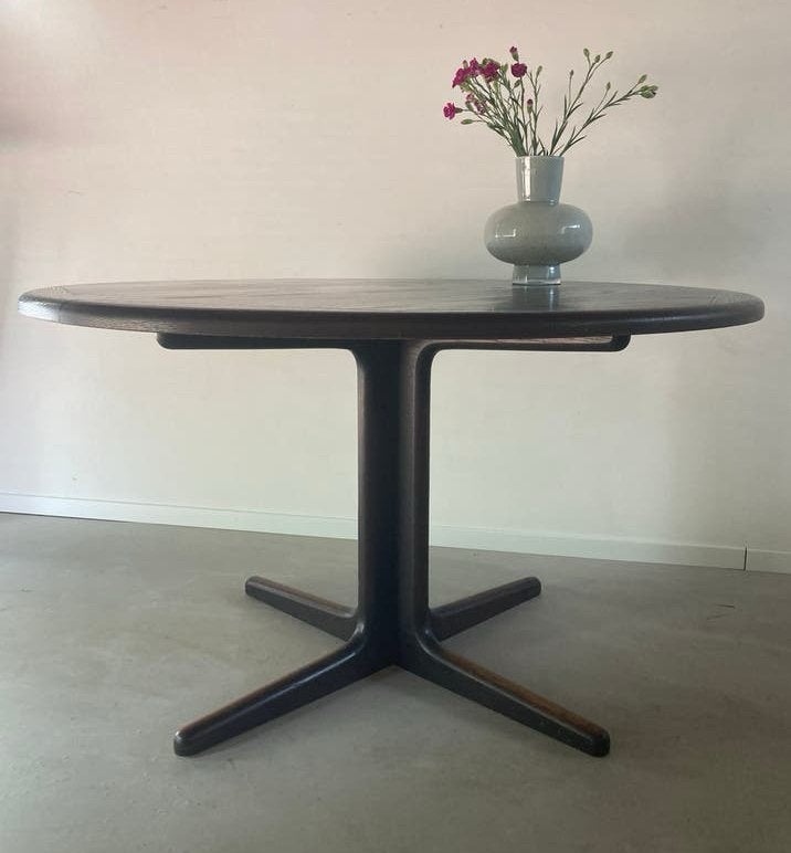 Midcentury vintage Deens design eettafel, Huis en Inrichting, Tafels | Eettafels, Gebruikt, Ophalen of Verzenden, Vijf personen of meer