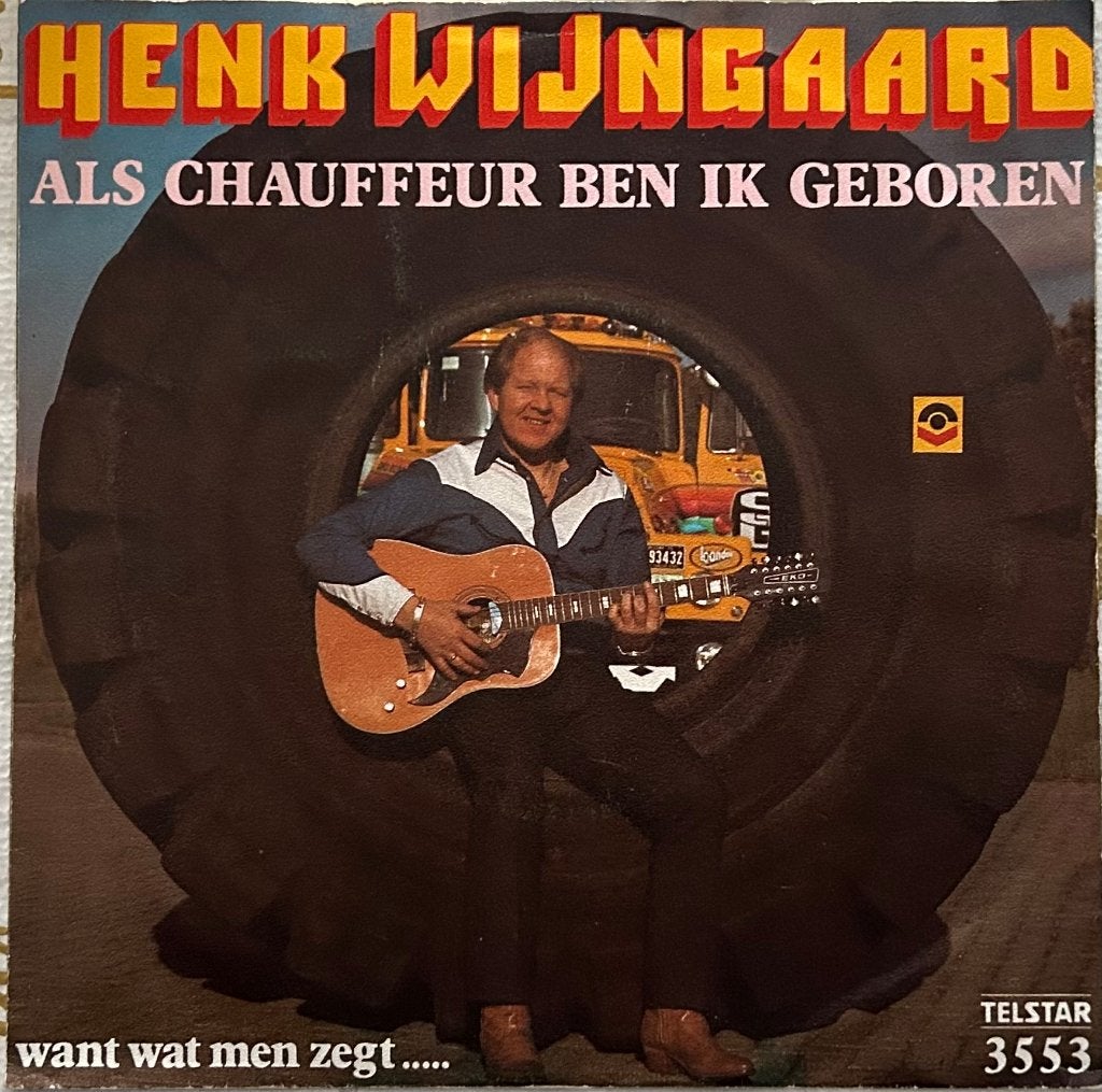 Piraten Single Henk Wijngaard (Telstar)., Gebruikt, Verzenden, 7 inch, Overige typen