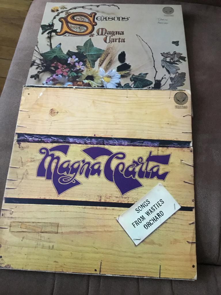 Magna Carta - Seasons en Wast Orchard Vertigo Swirl, Gebruikt, Ophalen of Verzenden, 1970 - 1979, 12 inch