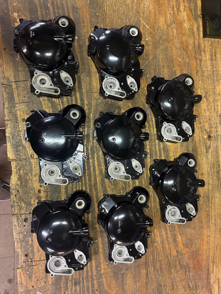 Derbi nieuw gepoedercoat koppeling deksel Euro3-4, Derbi, Blok, Derbi, Nieuw