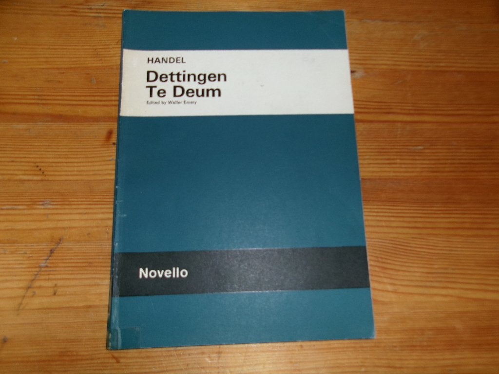 Handel - dettingen te deum, Muziek en Instrumenten, Klassiek, Ophalen of Verzenden, Artiest of Componist, Gebruikt