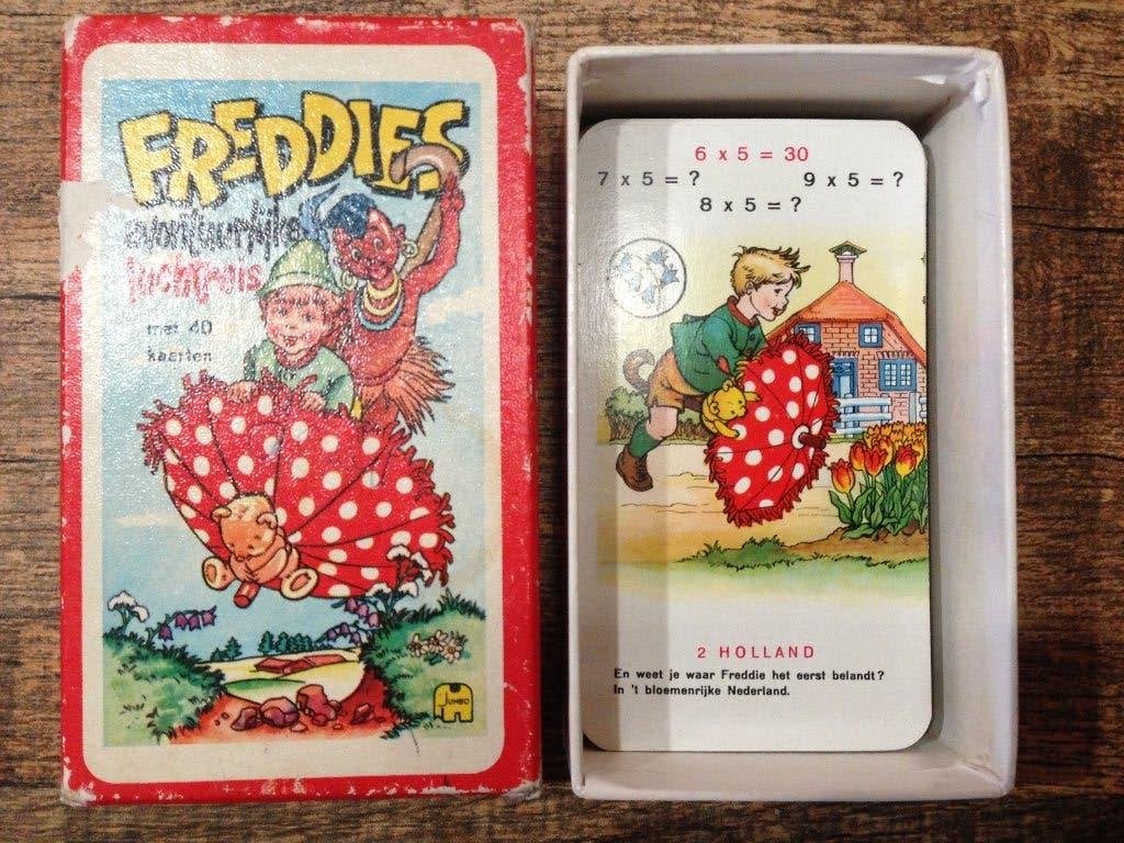 ️❤️Oud KWARTET *FREDDIES Avontuurlijke Luchtreis* uit 1958, Ophalen of Verzenden, Zo goed als nieuw, Kwartet(ten)