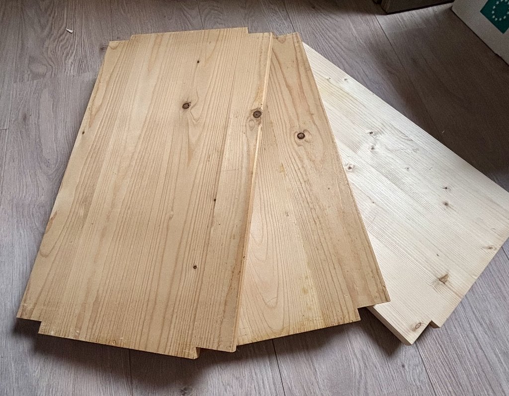 Wedeka ongelakte planken voor 30 cm diepe kast, Ophalen of Verzenden, Gebruikt