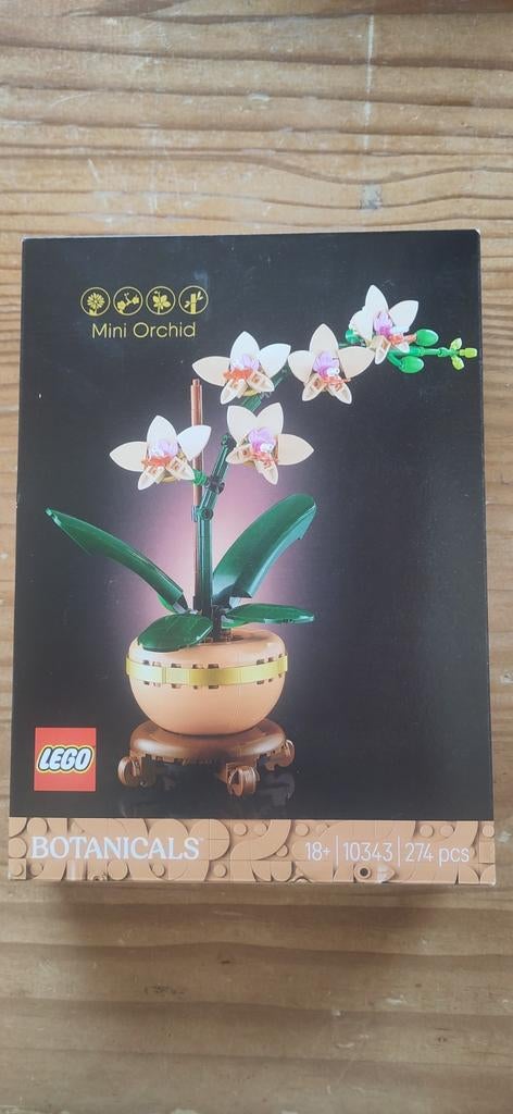 Lego Botanicals Mini Orchidee 10343 - Nieuw en Ongeopend, Lego, Nieuw, Ophalen of Verzenden, Icons