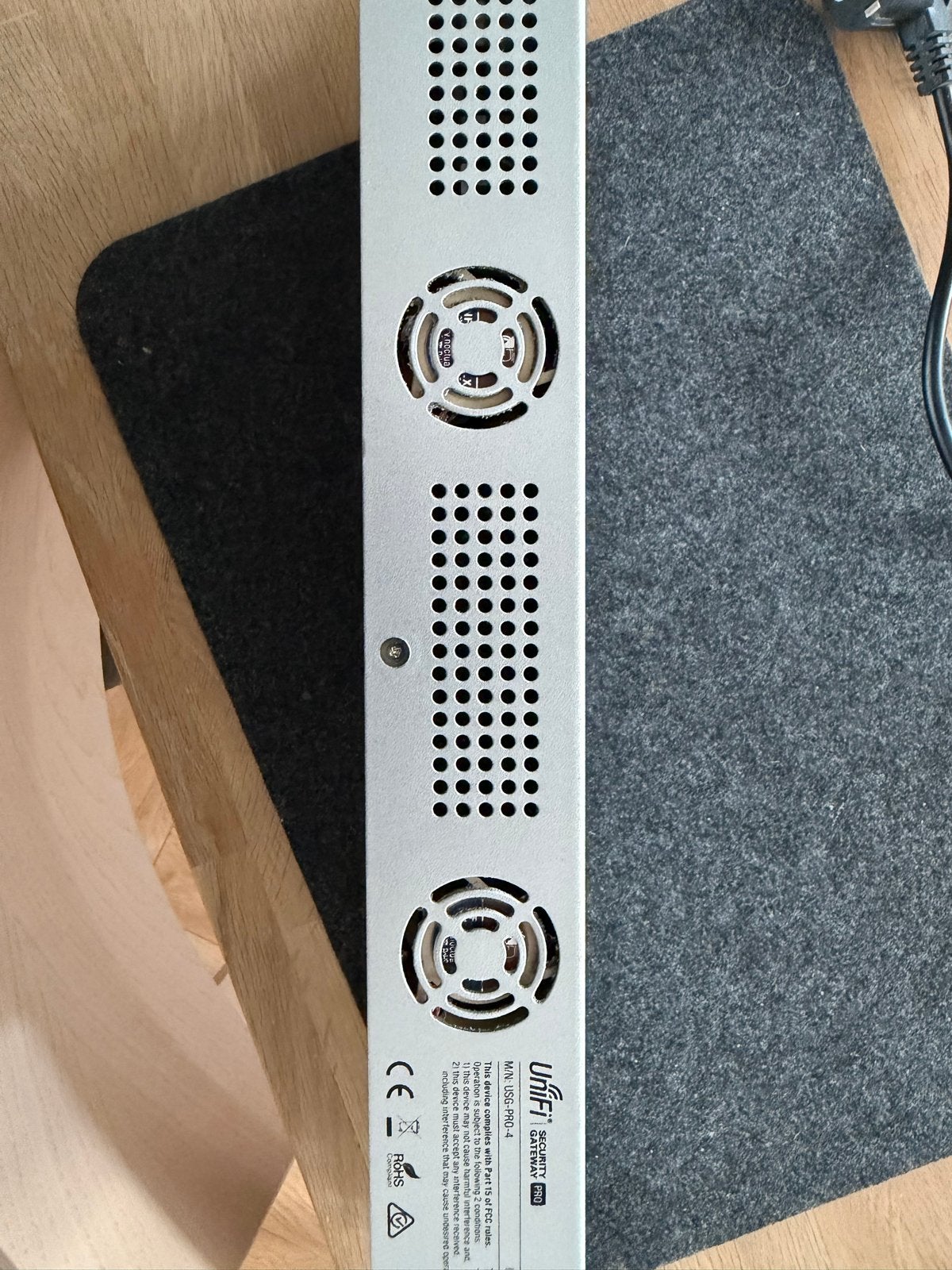 Ubiquiti UniFi USG-PRO-4 met 2x stille Noctua fans, Computers en Software, Ophalen of Verzenden, Gebruikt