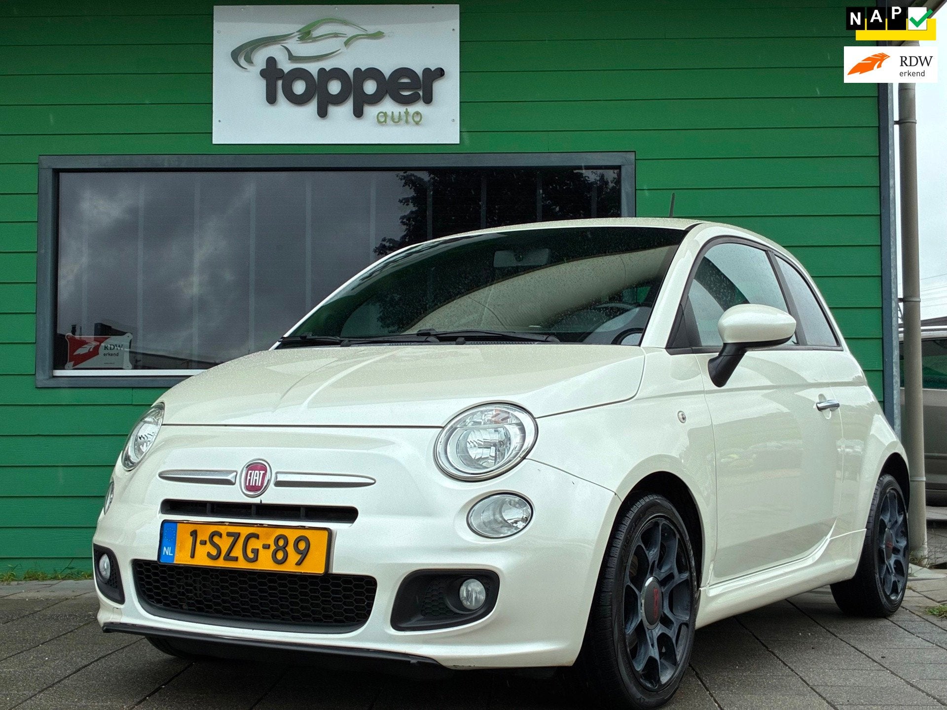 Fiat 500 0.9 TwinAir 500S |2e Eigenaar|Airco|LM-Velgen|Elekt