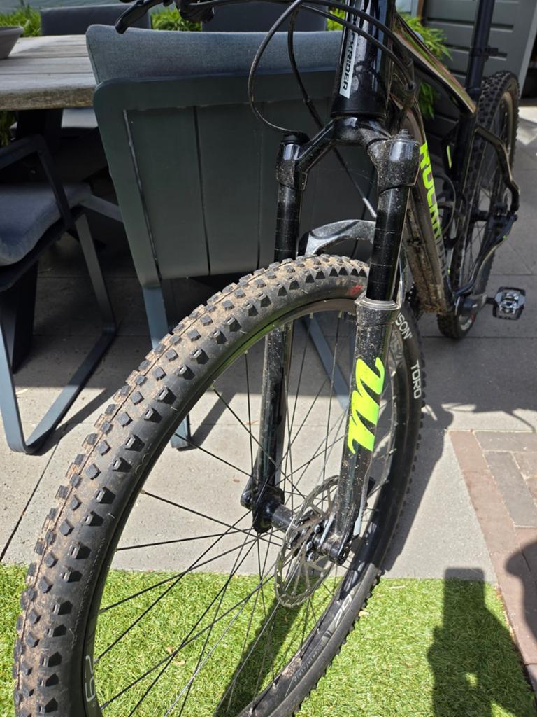 Rockrider MTB XC 100: SRAM NX Eagle, Manitou, 29" wielen, Hardtail, Heren, Zo goed als nieuw, Schijfrem
