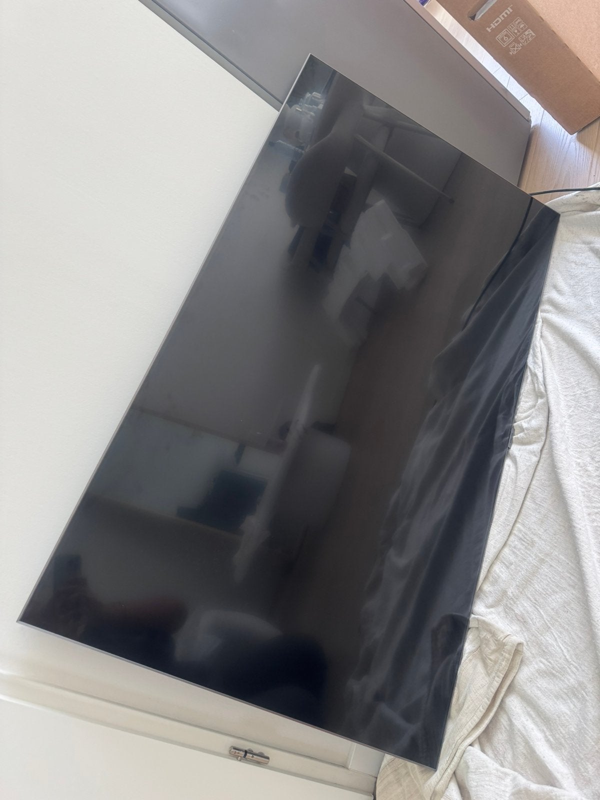 Samsung tv 55" QLED 4K 55Q60B, Audio, Tv en Foto, Televisies, Ophalen, 50 Hz, Zo goed als nieuw, Samsung
