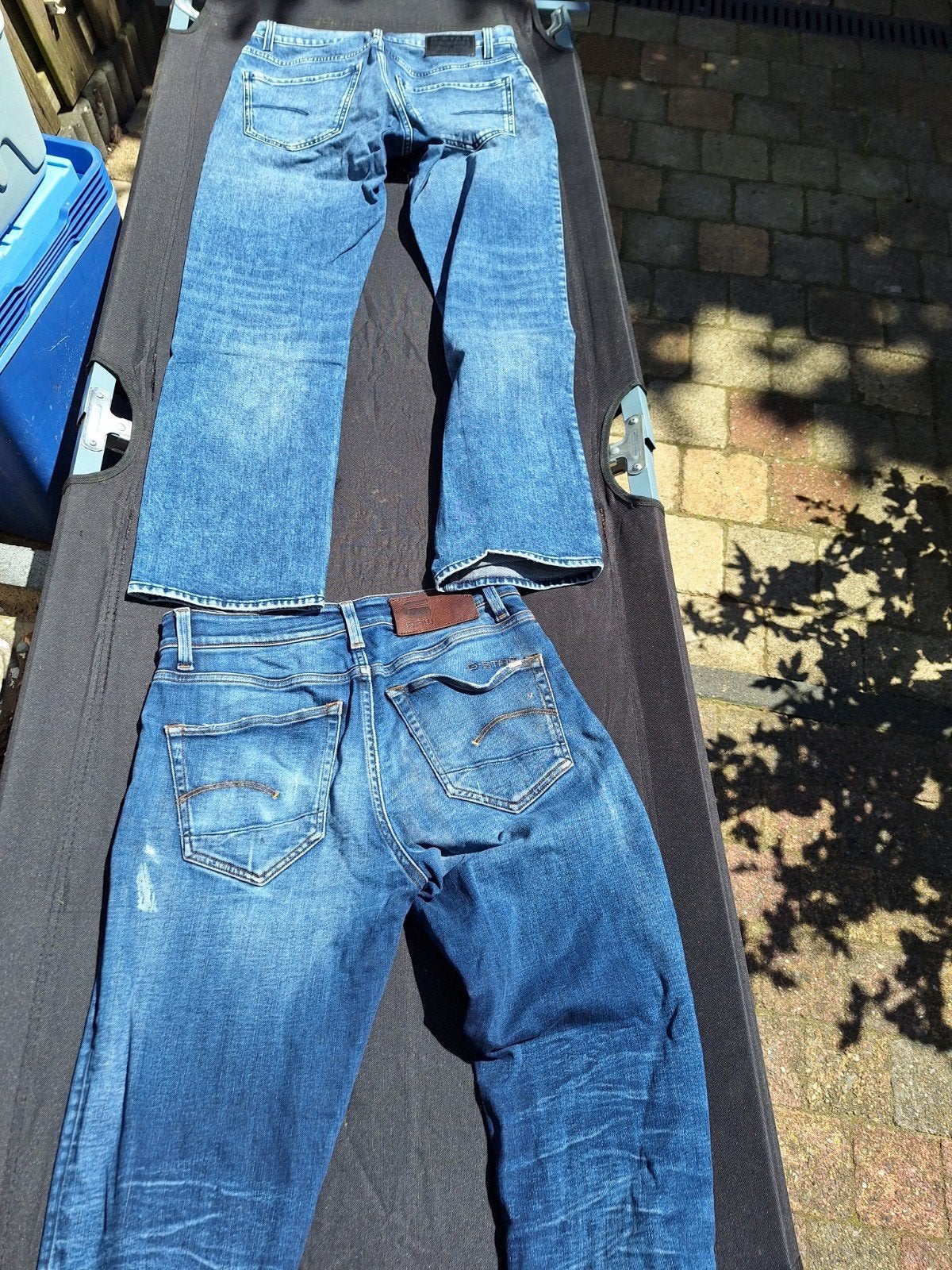 G-Star Jeans (2x), G-Star Raw, Blauw, W32 (confectie 46) of kleiner, Ophalen of Verzenden