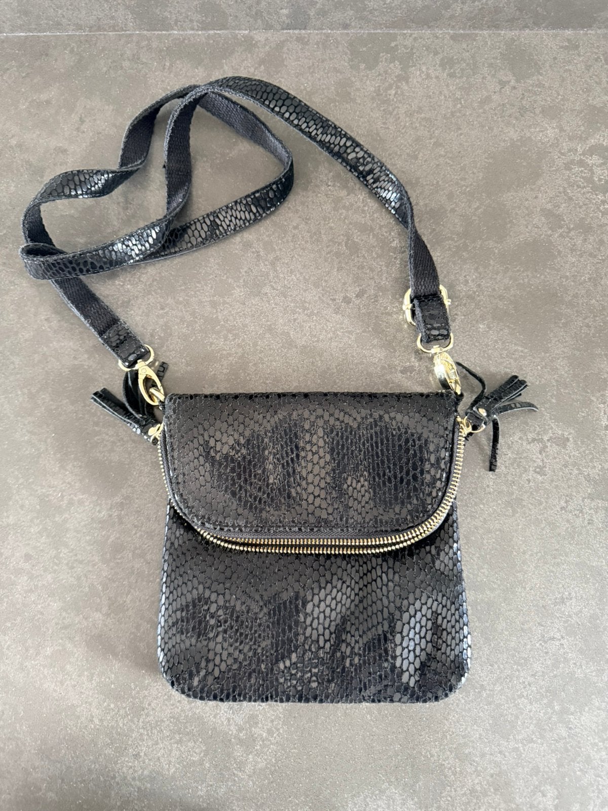 Small Shoulder Bag, Sieraden, Tassen en Uiterlijk, Ophalen of Verzenden, Zo goed als nieuw, Zwart, Schoudertasje