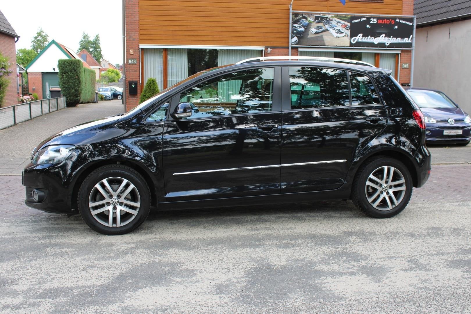 Volkswagen Golf Plus 1.4 TSI Highline Automaat, Auto's, Euro 5, Gebruikt, Zwart, Alcantara