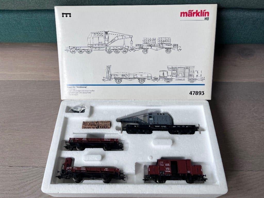 Marklin ho 47893 set wagons nieuwstaat, Wisselstroom, Treinset, Nieuw, Ophalen of Verzenden