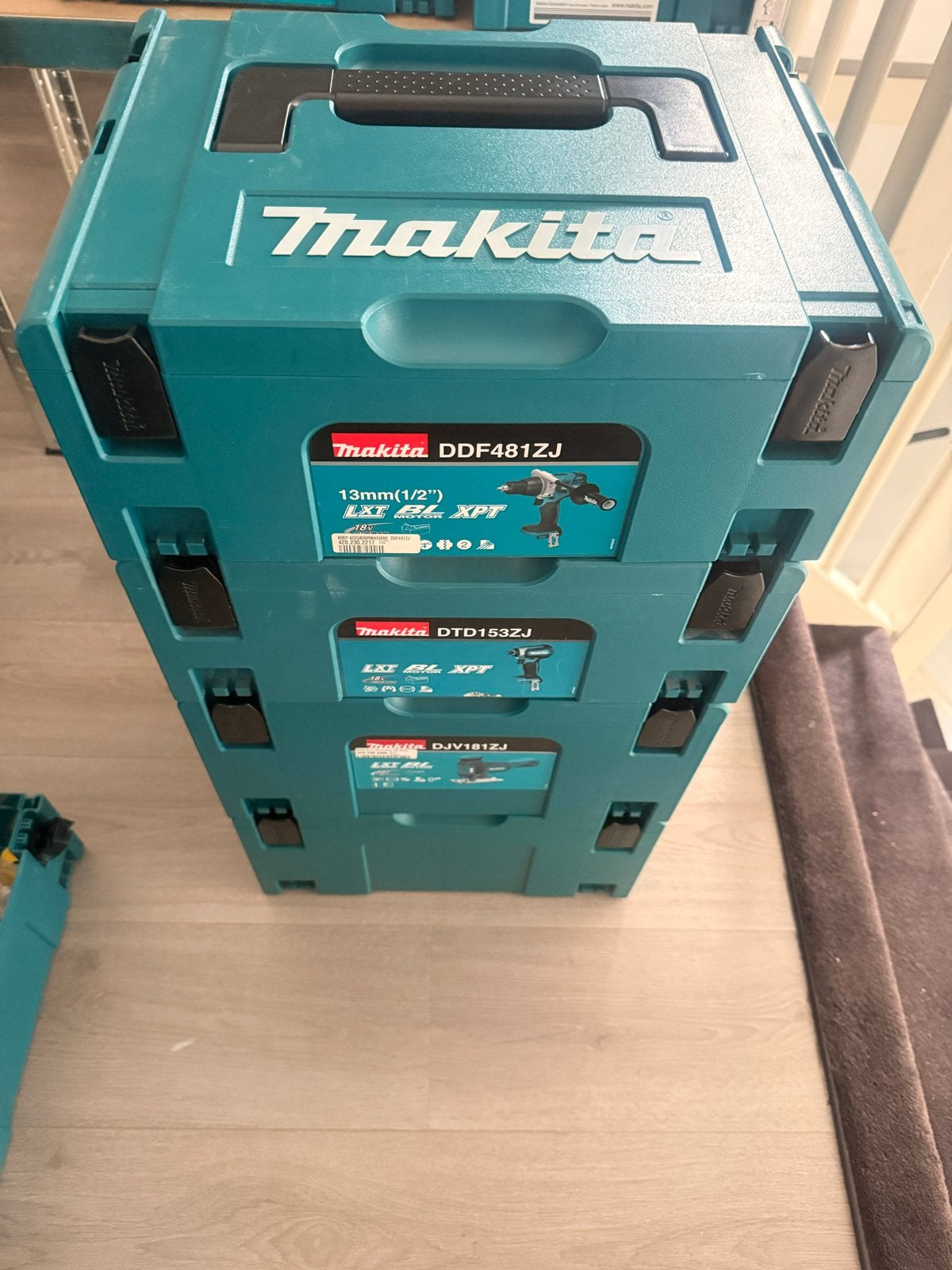 Makita M-Box type 1 + type 2, Ophalen, Gebruikt