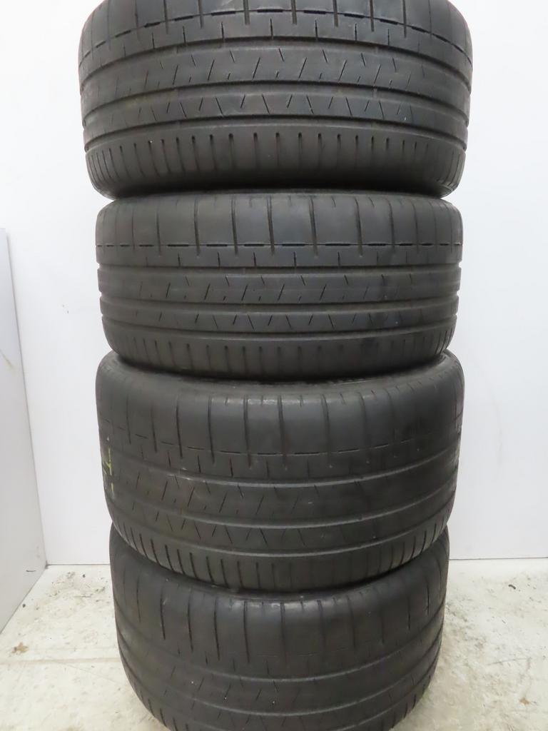 Originele Porsche 992 911 Turbo S 21 inch velgen zomerbanden, Gebruikt, 255 mm, -, -