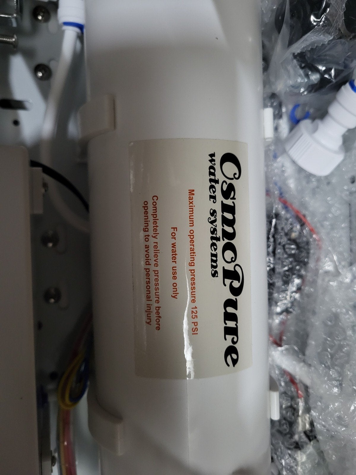 Osmopure RO 400 PRO osmose apparaat met filters, Ophalen of Verzenden, Nieuw, Elektrische waterontharder