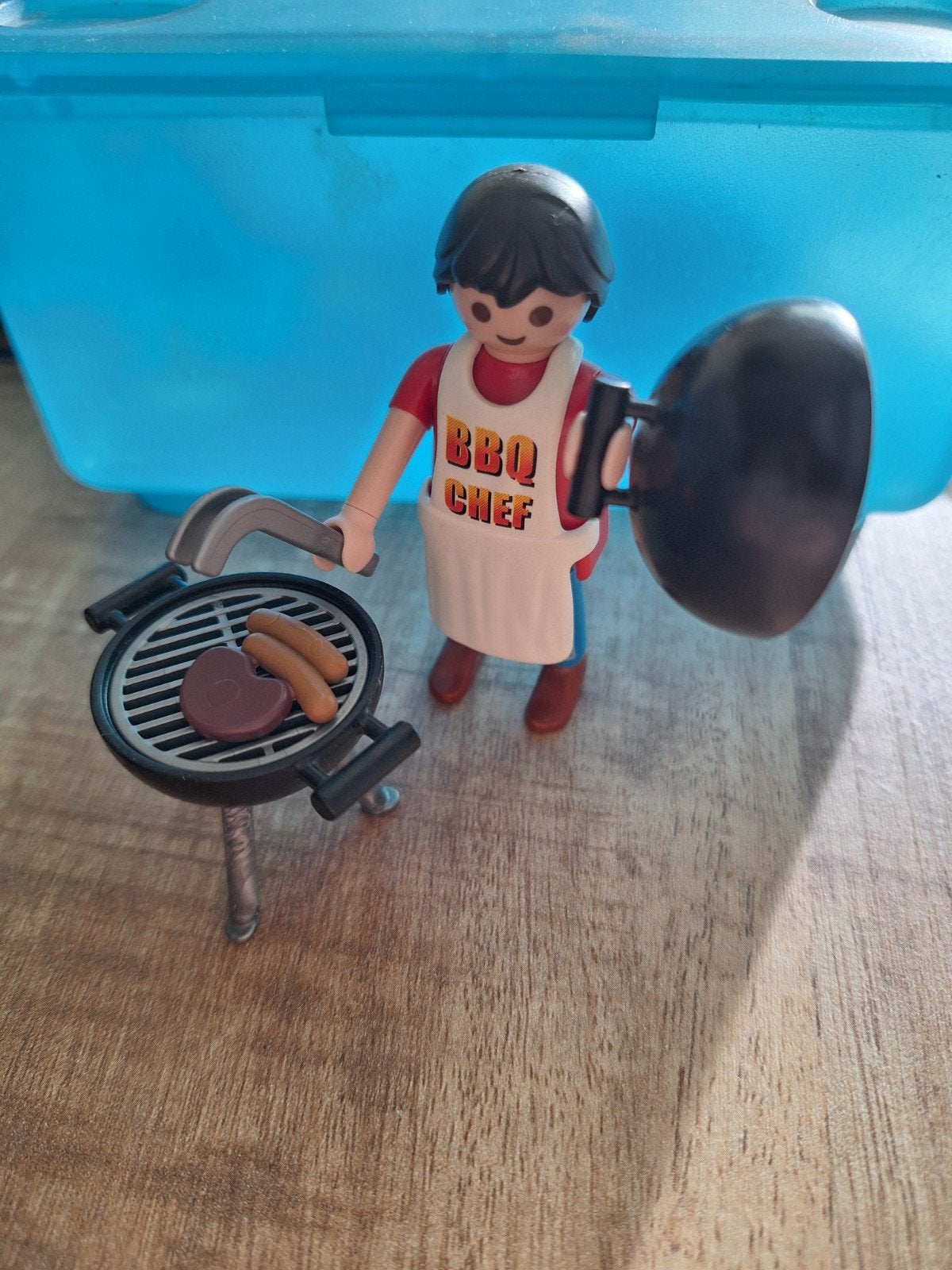 Playmobil 4649 Man met BBQ - Special Plus BBQ Chef, Ophalen, Gebruikt, Complete set, Figuren