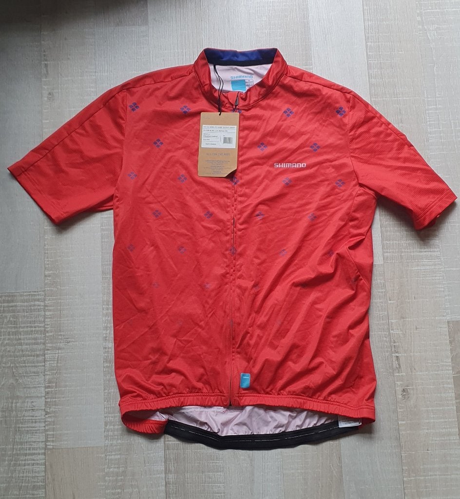 Nieuwe Shimano fiets jersey shirt heren maat XL, Ophalen of Verzenden, Nieuw, Kleding