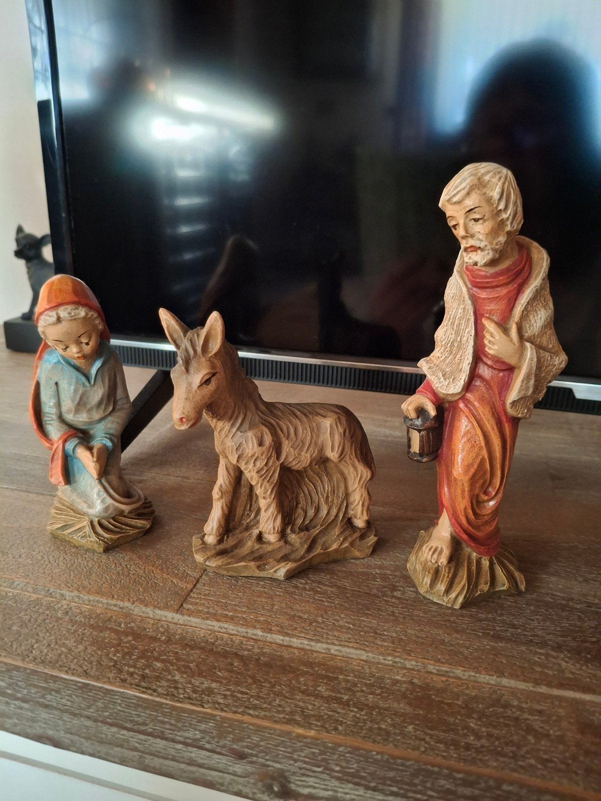 3 beeldjes, Antiek en Kunst, Antiek | Religie, Ophalen of Verzenden