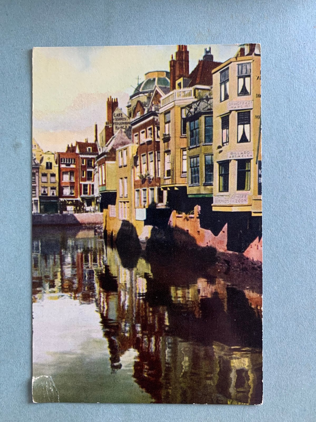 Rotterdam - Steiger met achterzijde Hang, Ophalen of Verzenden, Ongelopen, Zuid-Holland