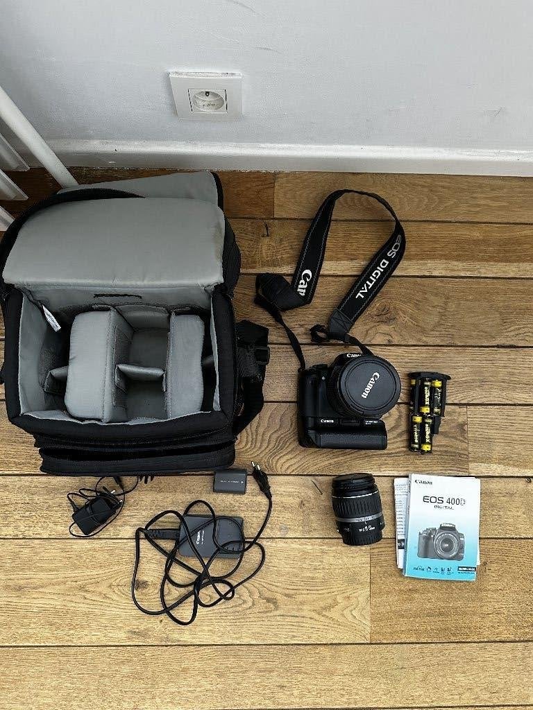 Canon EOS 400D + 2 Lenzen + Lowepro Tas, Spiegelreflex, Canon, Ophalen of Verzenden, Zo goed als nieuw
