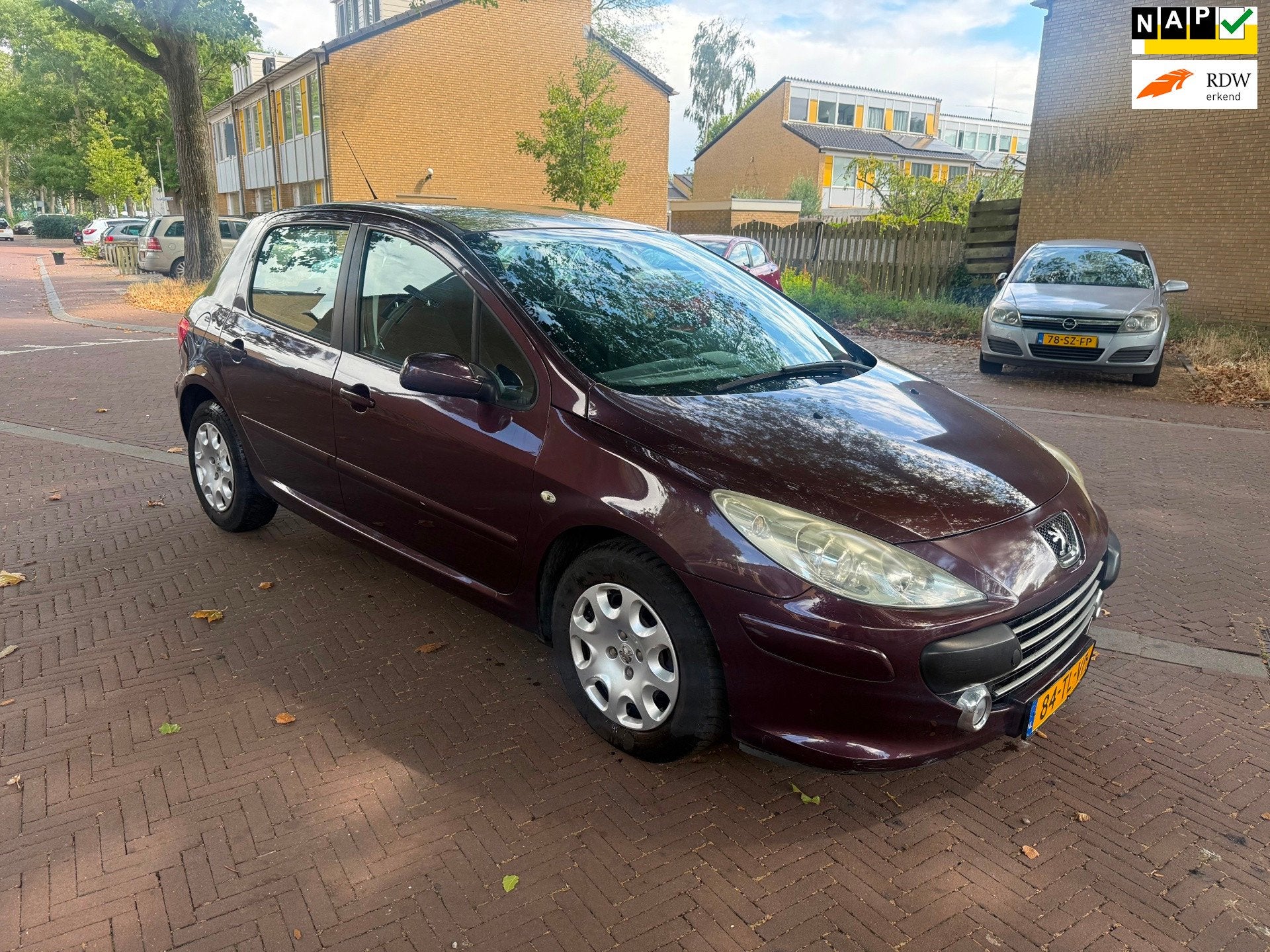 Peugeot 307 AUTOMAAT / Airco / 113.000 NAP / Parkeersensoren, Gebruikt, Origineel Nederlands, 650 kg, 1587 cc