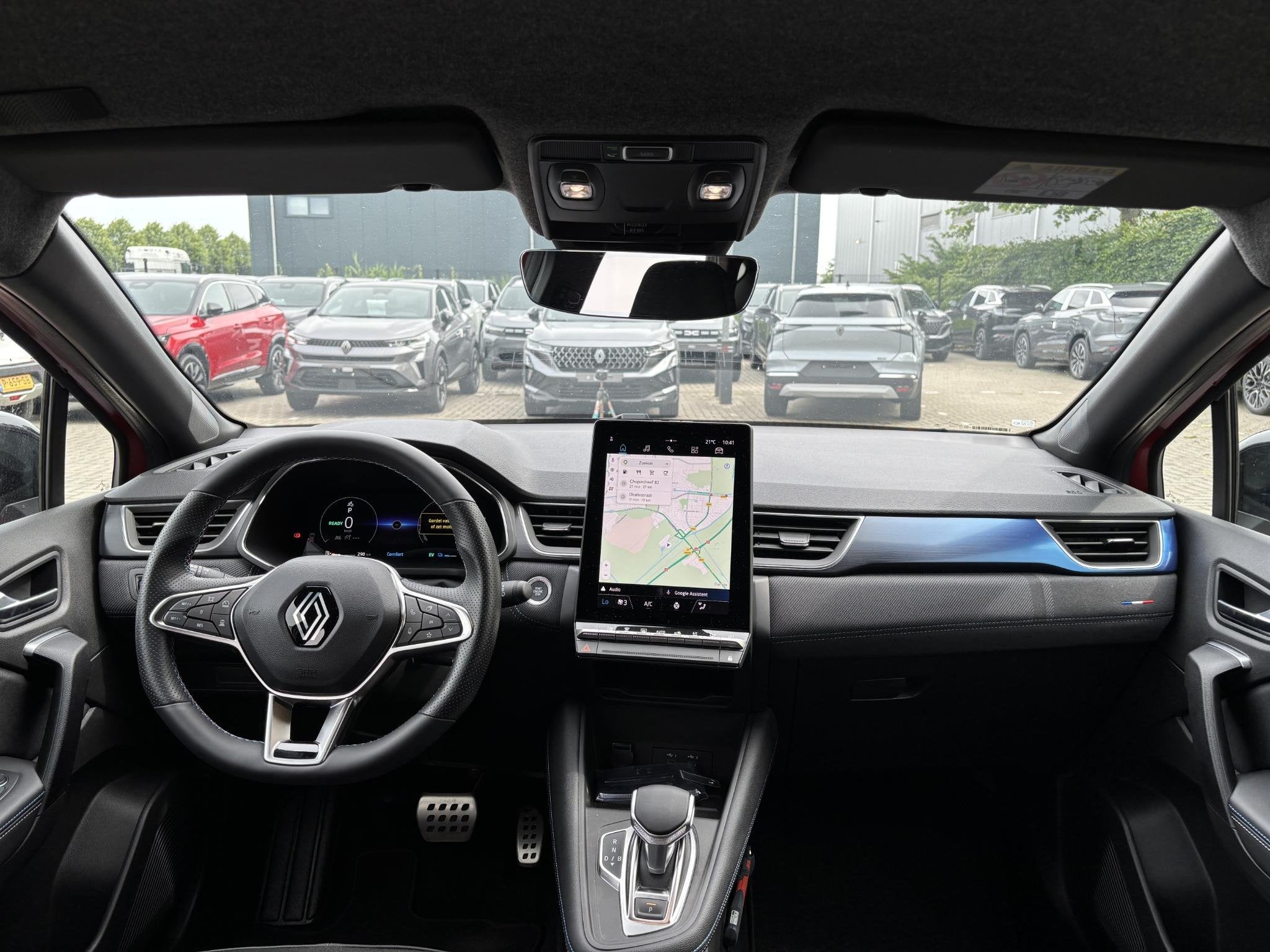 Renault Captur 1.6 E-Tech full hybrid 145 esprit Alpine | Tr, Auto's, 1345 kg, Gebruikt, Automatische klimaatregeling, Origineel Nederlands