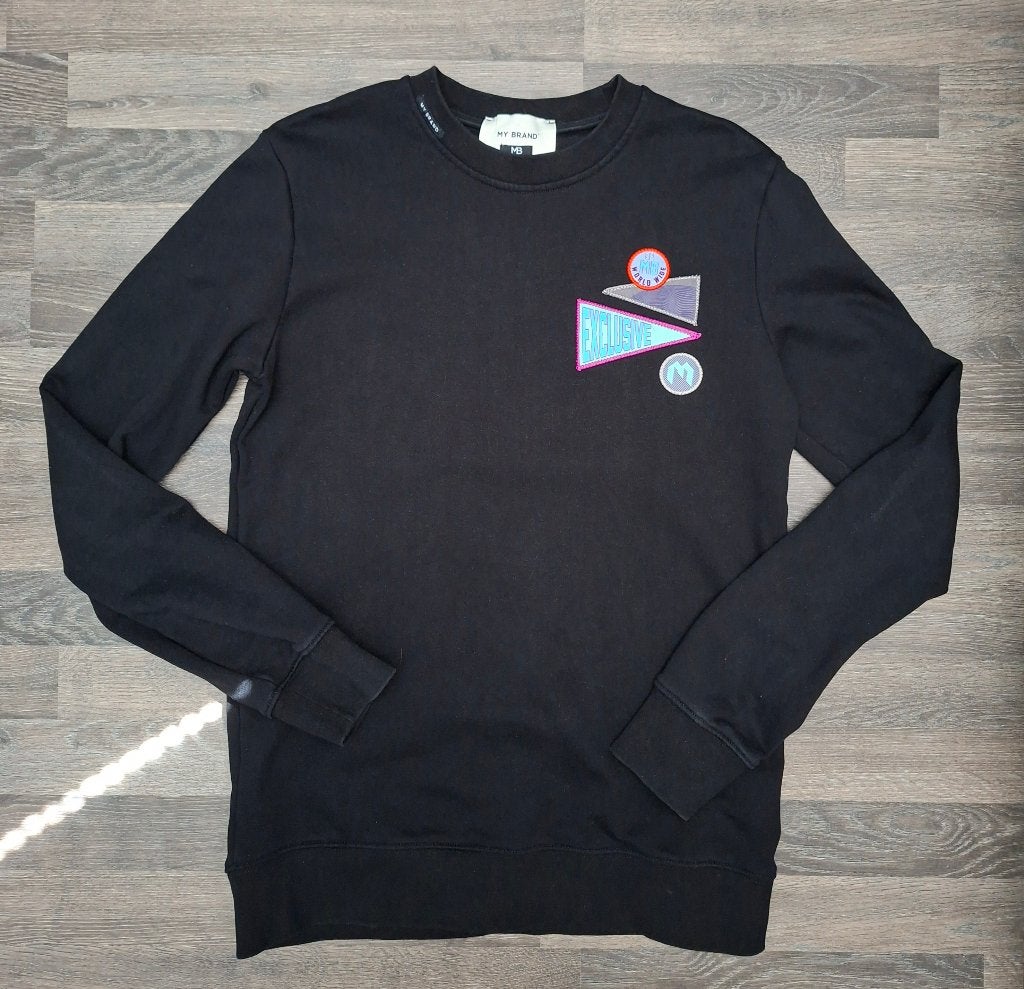 Nieuw! Sweater MY BRAND maat L, Ophalen of Verzenden, Nieuw, Maat 52/54 (L), Zwart