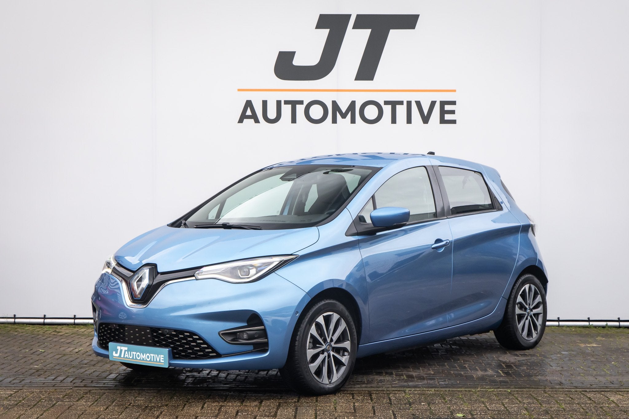 Renault ZOE R135 Intens Bns 52kwh koop accu Camera | Pdc | C, Auto's, Parkeerassistent, Gebruikt, Blauw, Origineel Nederlands