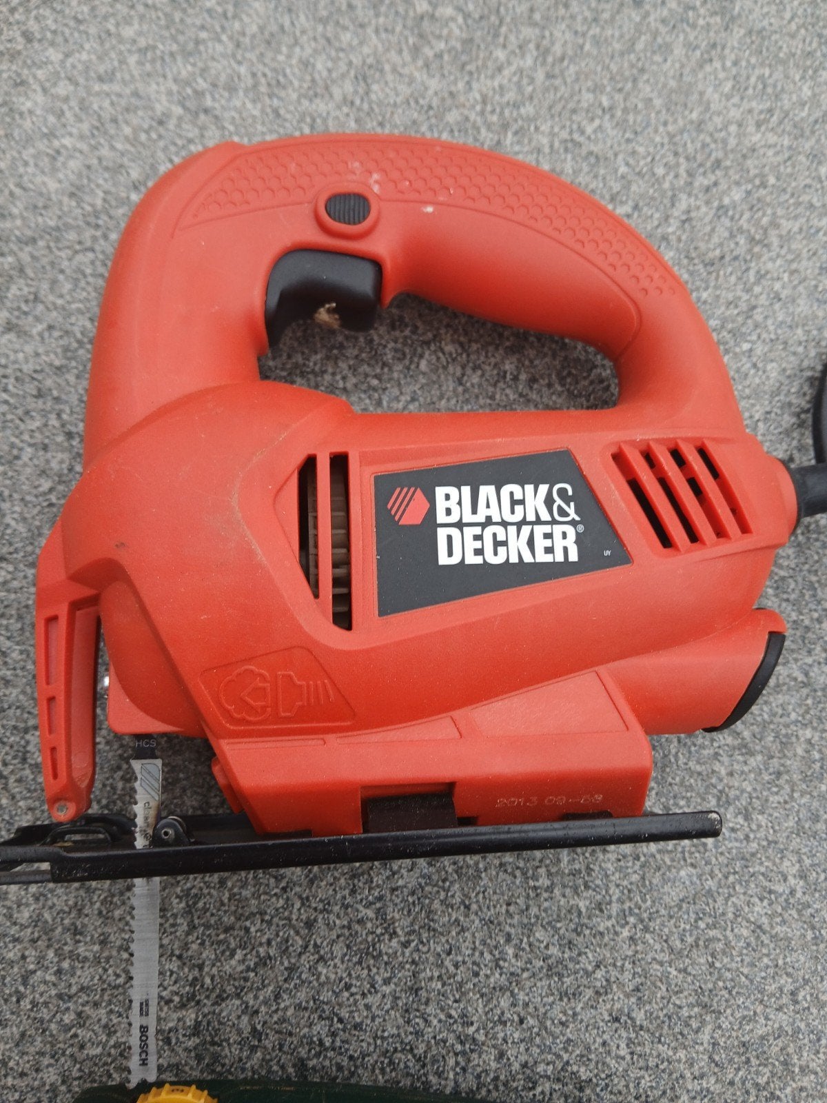 decoupeerzaag  black en decker, Ophalen of Verzenden, Minder dan 600 watt, Decoupeerzaag, 30 tot 70 mm