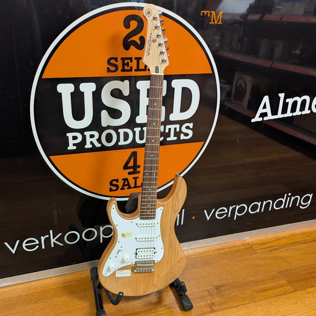 Yamaha Pacifica PAC112JL Yellow Natural Satin linkshandig, Muziek en Instrumenten, Yamaha, Zo goed als nieuw, Support@yamaha.com