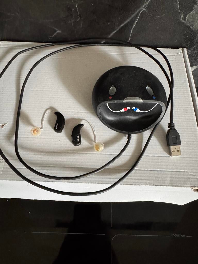 Oticon Real 1 miniRITE Complete Set - Inclusief garantie.., Diversen, Verpleegmiddelen, Ophalen of Verzenden, Zo goed als nieuw