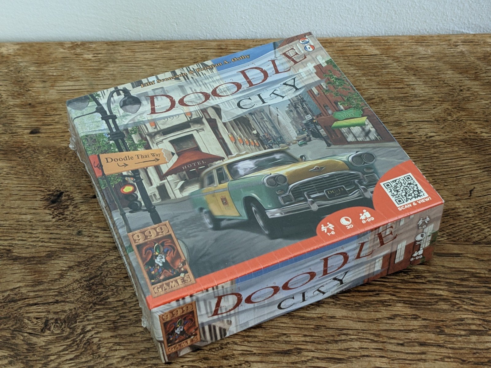 Doodle City - Nieuw in plastic, Vijf spelers of meer, Ophalen of Verzenden, Nieuw, 999 Games