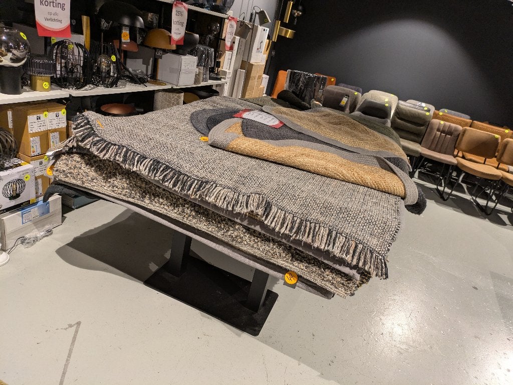 RESTPARTIJ VLOERKLEDEN VOOR € 39,- € 49,-, Ophalen, MODERN, 200 cm of meer, Overige vormen
