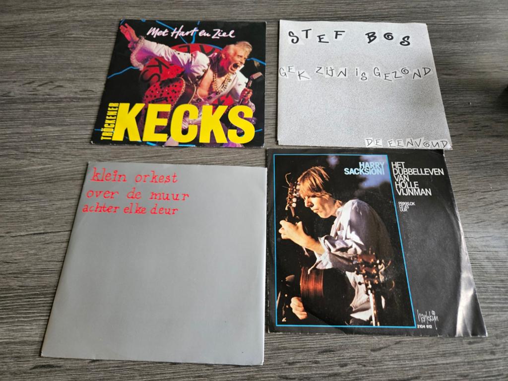 Diverse singles in goede staat, Gebruikt, 7 inch, Nederlandstalig, Single