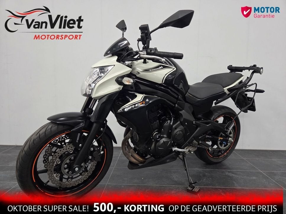 Nieuw Binnen.! Mooie Kawasaki ER6N bj 2016 ER 6 N, 2 cilinders, 649 cc, Bedrijf, Onbekend
