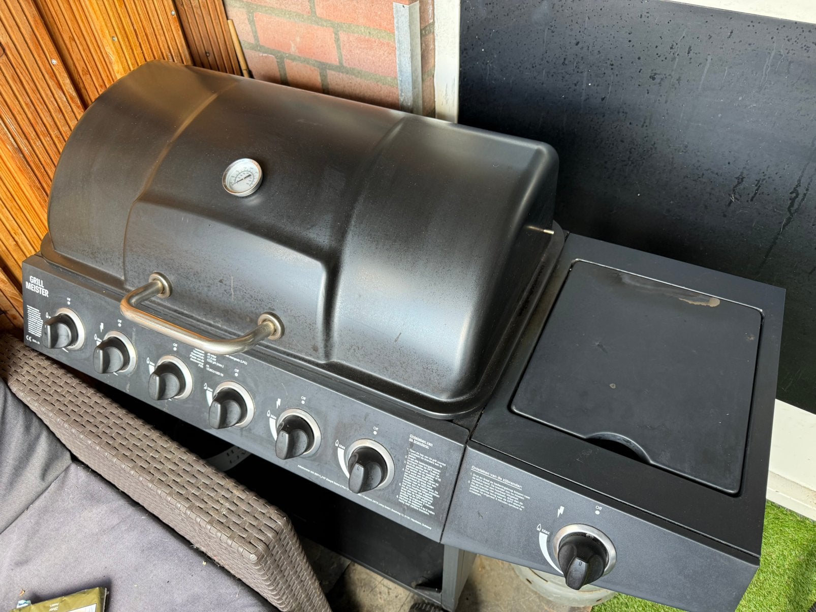 Gas bbq, Ophalen, Zo goed als nieuw