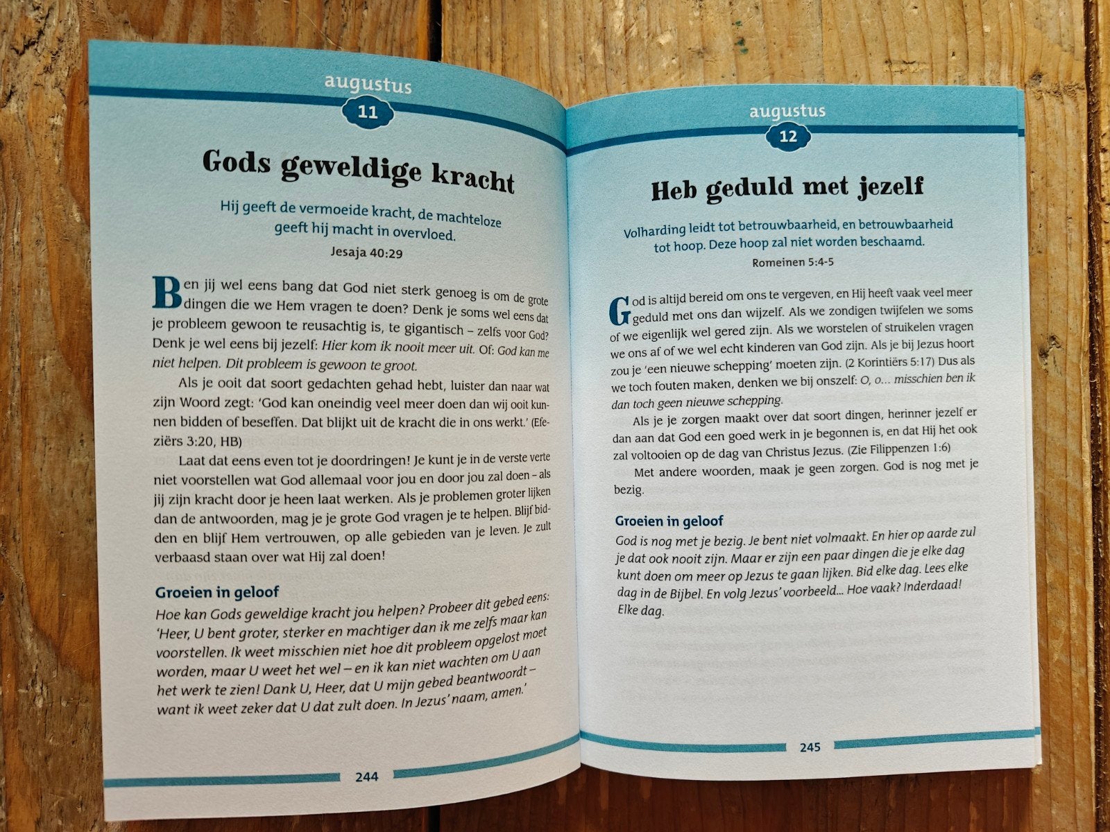 Elke dag een nieuw begin. Bijbels dagboek., Ophalen of Verzenden